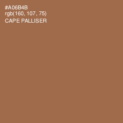 #A06B4B - Cape Palliser Color Image